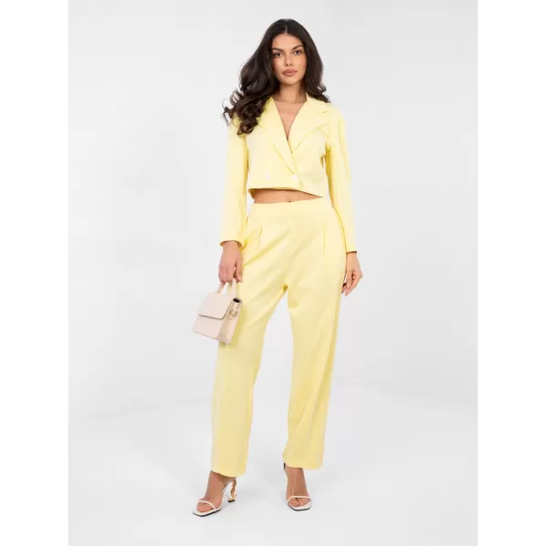  Dámský komplet RUE PARIS IT-KMPL-22255.20 BRIGHT YELLOW 