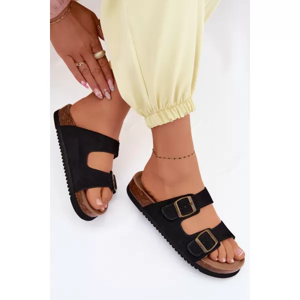  Dámské pantofle BOTO 2832 BLACK 