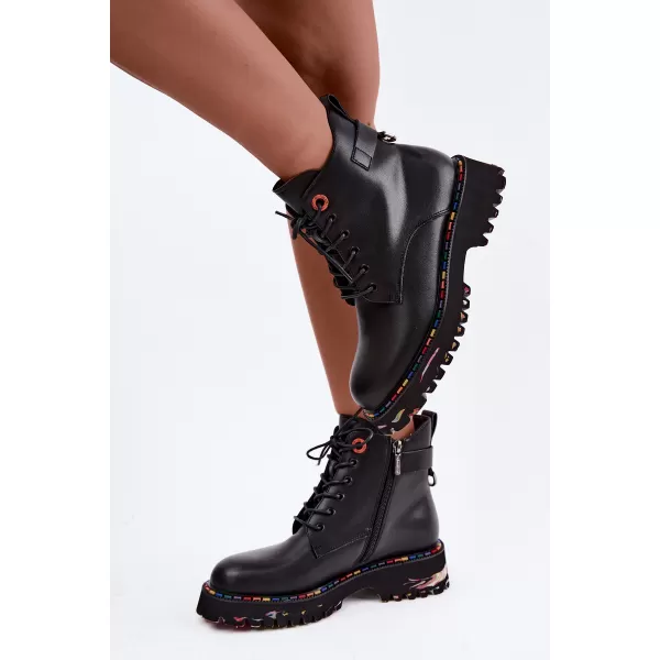  Dámské boty ARTIKER 55C0509 BLACK 