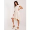 Dámské šaty ITALY MODA DHJ-SK-8921.21 LIGHT BEIGE