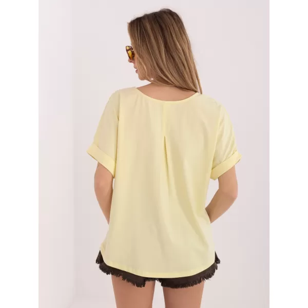  Dámské triko RUE PARIS RV-BZ-A1185.19 BRIGHT YELLOW 