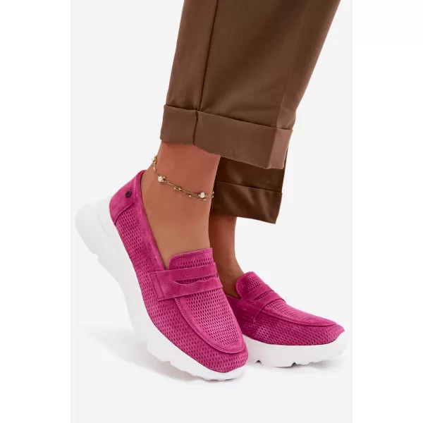  Dámské mokasíny VINCEZA 79626 FUCHSIA 