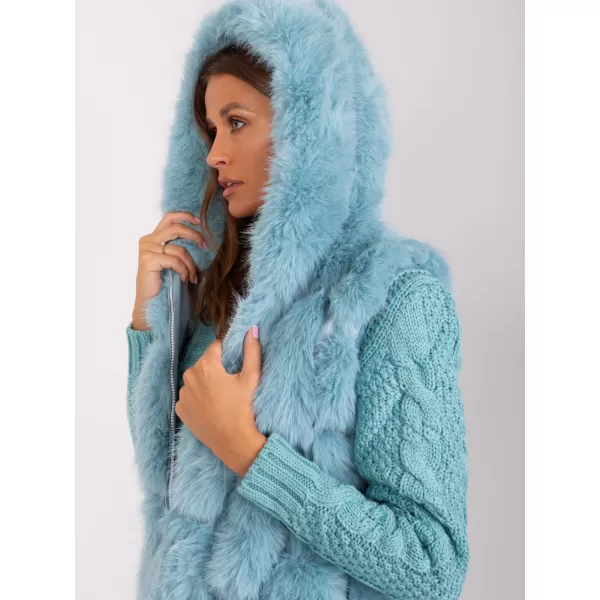  Dámská vesta WOOL FASHION ITALIA AT-KZ-2379.96P MINT 