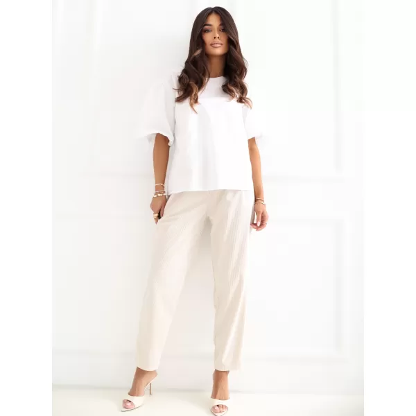  Dámské triko ITALY MODA MI-BZ-3391.71 WHITE 
