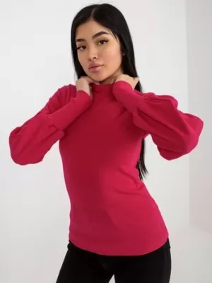 Dámská halenka RUE PARIS RV-BZ-5223.15 DARK FUCHSIA