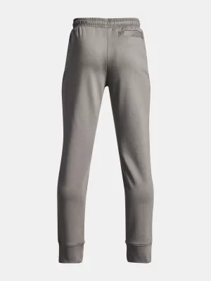 Chlapecké tepláky UNDER ARMOUR SUMMIT KNIT PANTS 1366338-066 ŠEDÁ