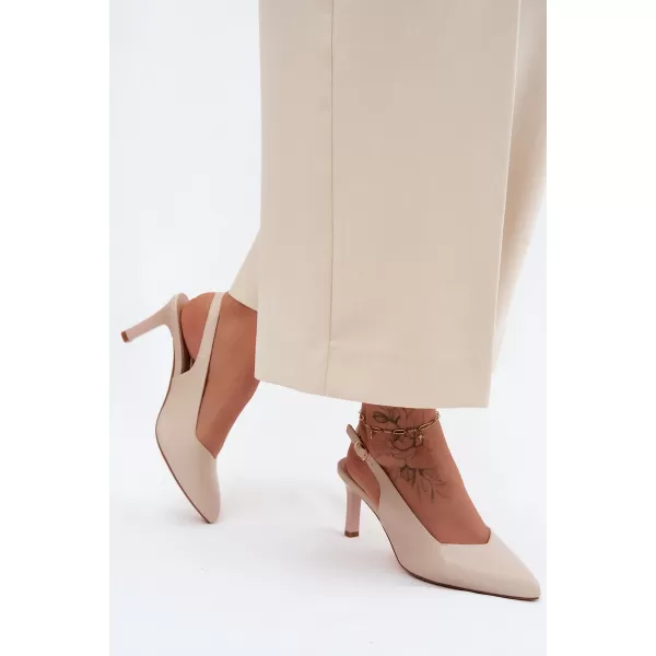  Dámské sandály SERGIO LEONE SK158 BEIGE 