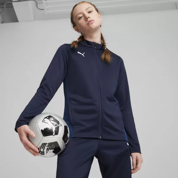  Dámská bunda PUMA TEAMGOAL TRAINING JACKET WMN 658635-06 PUMA NAVY/WHITE/PERSIAN BLUE 