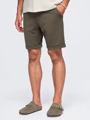 Pánské kraťasy OMBRE OM-SRCS-0206 OLIVE GREEN