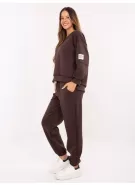 Dámský komplet ITALY MODA MI-KMPL-M5879.86 DARK BROWN