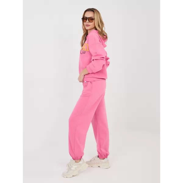  Dámská tepláková souprava RUE PARIS IT-KMPL-22181.29 DARK PINK 