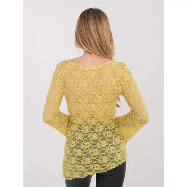  Dámská halenka FACTORY PRICE PM-BZ-SF128.50 LIME 