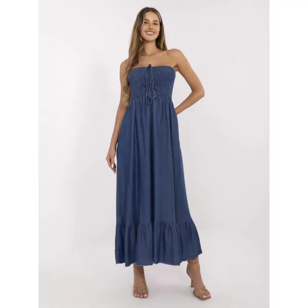  Dámské šaty ITALY MODA DHJ-SK-A9051.96 DARK BLUE 