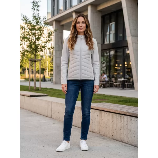  Dámská hybridní bunda MALFINI PREMIUM CROSS 556 SILVER GRAY 