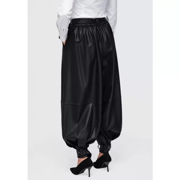  Dámské kalhoty OMBRE OW-PA-E0022 BLACK 