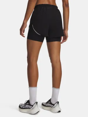 Dámské kraťasy UNDER ARMOUR UA VELOCITI PRO 6IN 2N1 SHORT 6010885-008 ČERNÁ