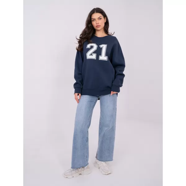 Dámská mikina FACTORY PRICE WT-BL-A1063.64 NAVY 