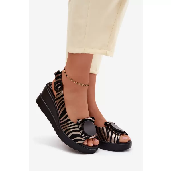  Dámské sandály ARTIKER 58C0295 BLACK 