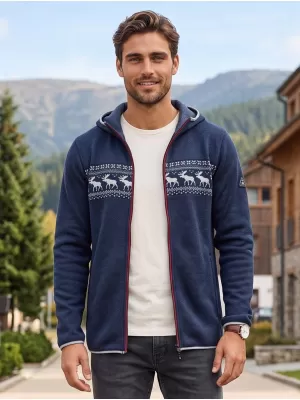 Pánský hřejivý svetr ALPINE PRO NORES MOONLIT OCEAN VARIANTA PA