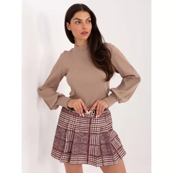  Dámské kraťasy ITALY MODA IT-SN-18932.84 BURGUNDY 