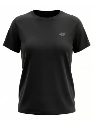 Dámské triko 4F 4FWMM00TTSHF3308 DEEP BLACK