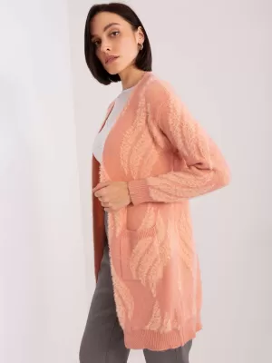 Dámský svetr WOOL FASHION ITALIA AT-SW-234501.00P DARK PINK