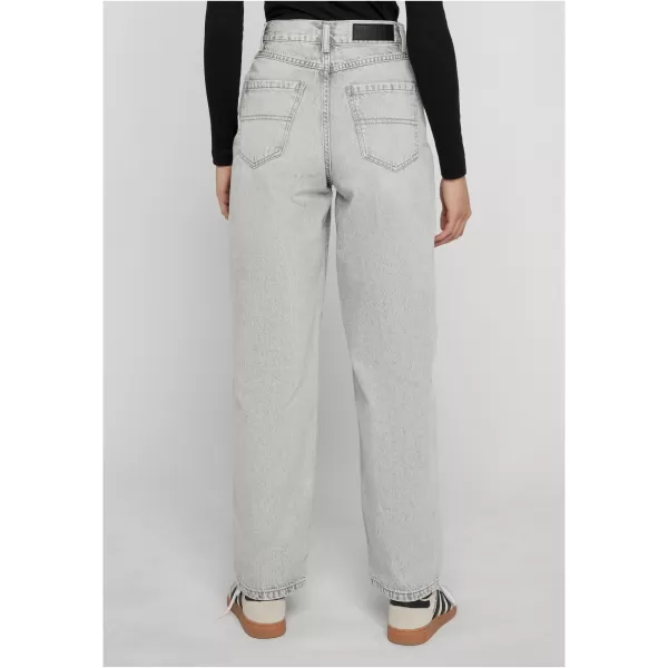  Dámské kalhoty URBAN CLASSICS TB4524 LIGHT SILVER GREY WASHED 