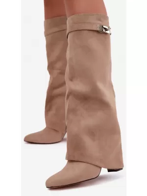 Dámské kozačky BOTO CLS-657 SAND
