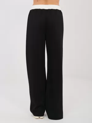 Dámská tepláková souprava RUE PARIS IT-KMPL-22210.95 BLACK