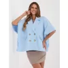 Dámská bunda RUE PARIS IT-KR-FL10153KSM.91 LIGHT BLUE