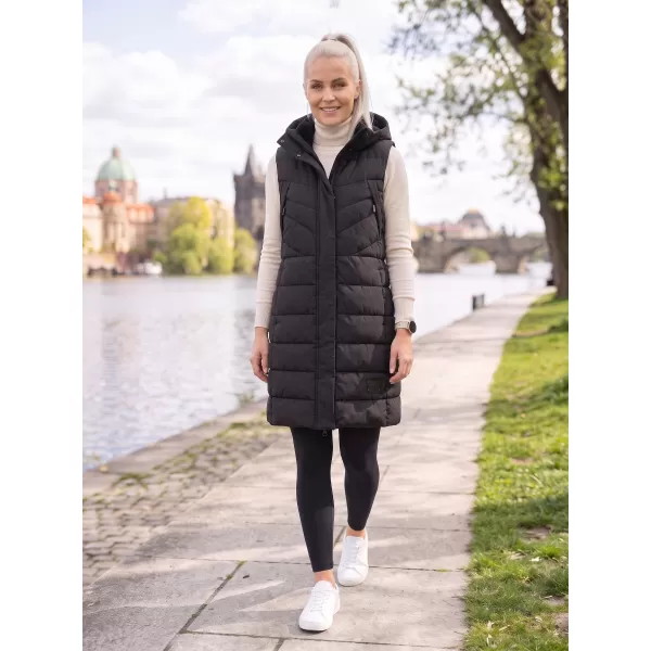  Dámská hřejivá vesta ALPINE PRO HERDA 3 BLACK 
