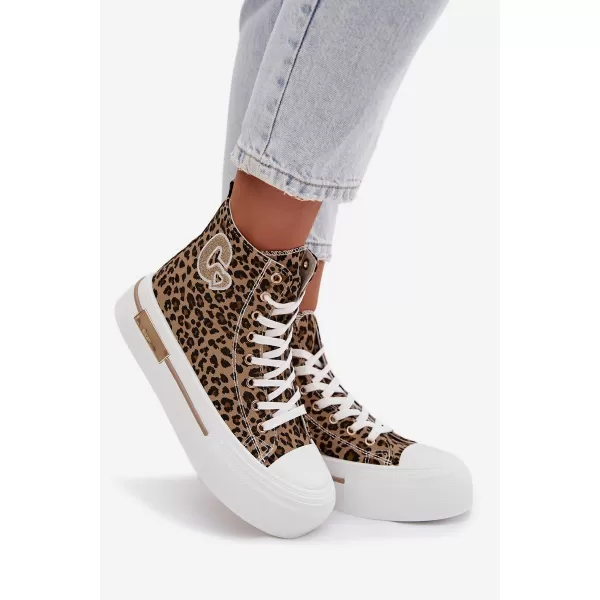  Dámské tenisky BOTO A88-211 LEOPARD 