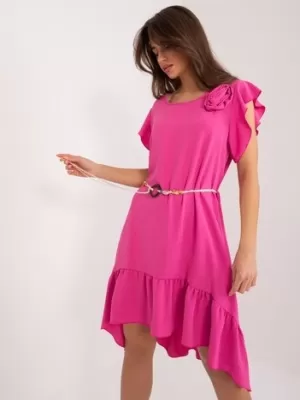 Dámské šaty ITALY MODA DHJ-SK-8921.21 DARK PINK