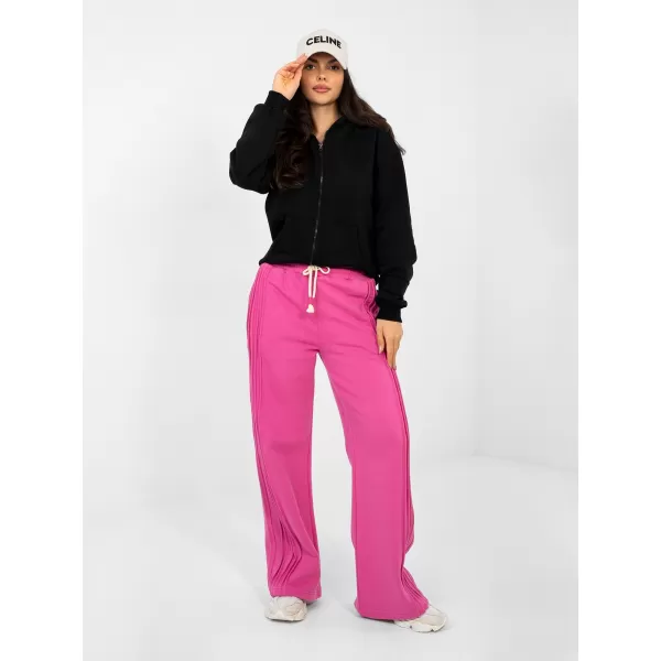  Dámské tepláky FACTORY PRICE NS-DR-NS2557.96 DARK PINK 