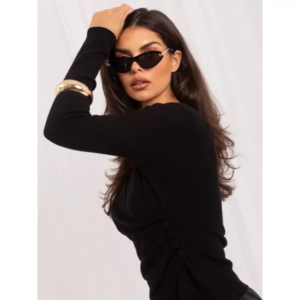  Dámský svetr ITALY MODA IR-SW-57851.80 BLACK 
