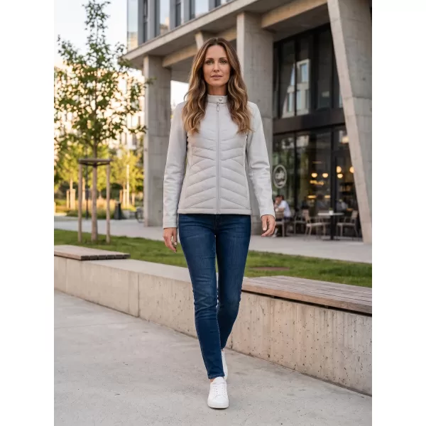  Dámská hybridní bunda MALFINI PREMIUM CROSS 556 SILVER GRAY 