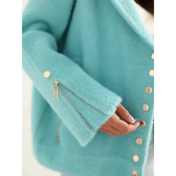  Dámská bunda FACTORY PRICE MBM-KR-250.98P TURQUOISE 