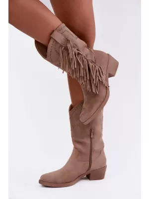 Dámské boty BOTO LQ-158 KHAKI