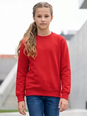 Dětská mikina MALFINI CREW 427 ČERVENÁ