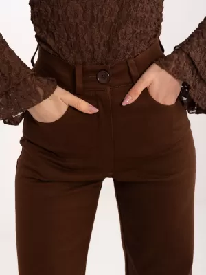 Dámské kalhoty LAKERTA LK-SP-510106.14P BROWN