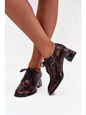 Dámské polobotky ARTIKER 57C0073 BORDO