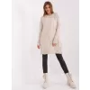 Dámské šaty RUE PARIS LC-SK-8012-2.25P LIGHT BEIGE