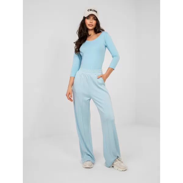  Dámská halenka RUE PARIS RV-BZ-A1190.16 LIGHT BLUE 