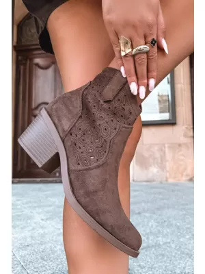 Dámské boty S.BARSKI HY62-8147 BROWN