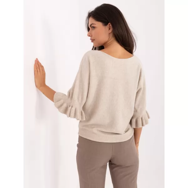  Dámský svetr ITALY MODA IT-SW-99244.65 BEIGE 