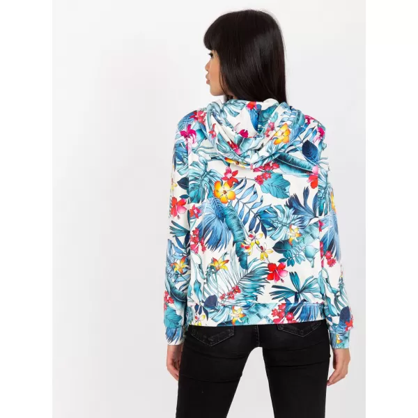  Dámská mikina RUE PARIS RV-BL-8120.69P WHITE-BLUE 