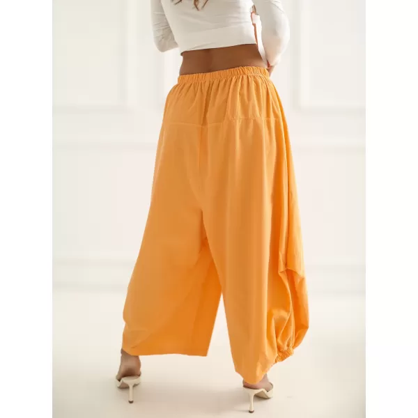  Dámské kalhoty ITALY MODA IT-SP-FL9321.95 BRIGHT ORANGE 