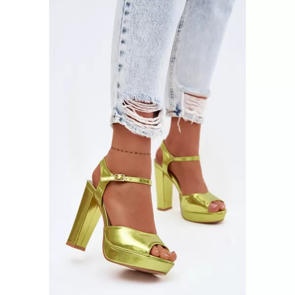  Dámské sandály BOTO H-46 LIGHT GREEN 