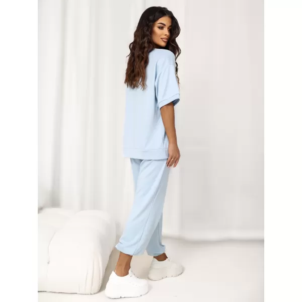  Dámský komplet RUE PARIS RV-KMPL-A1290.94 LIGHT BLUE 
