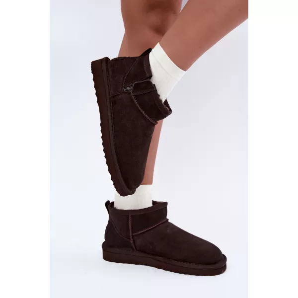  Dámské sněhule VINCEZA 97971 CHOCOLATE 